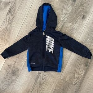 Nike Baby Boy's Heather Therma Zip-Up Hoodie